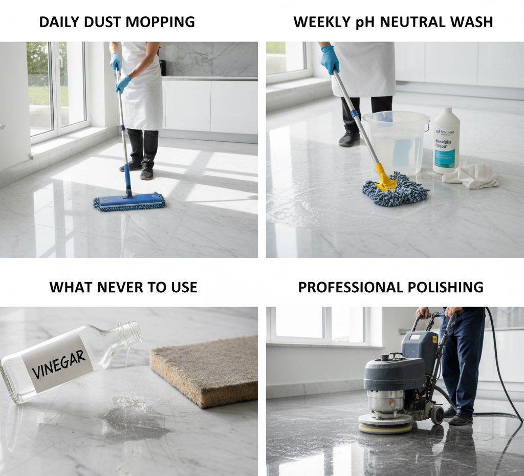 Marble restoration london by master marble